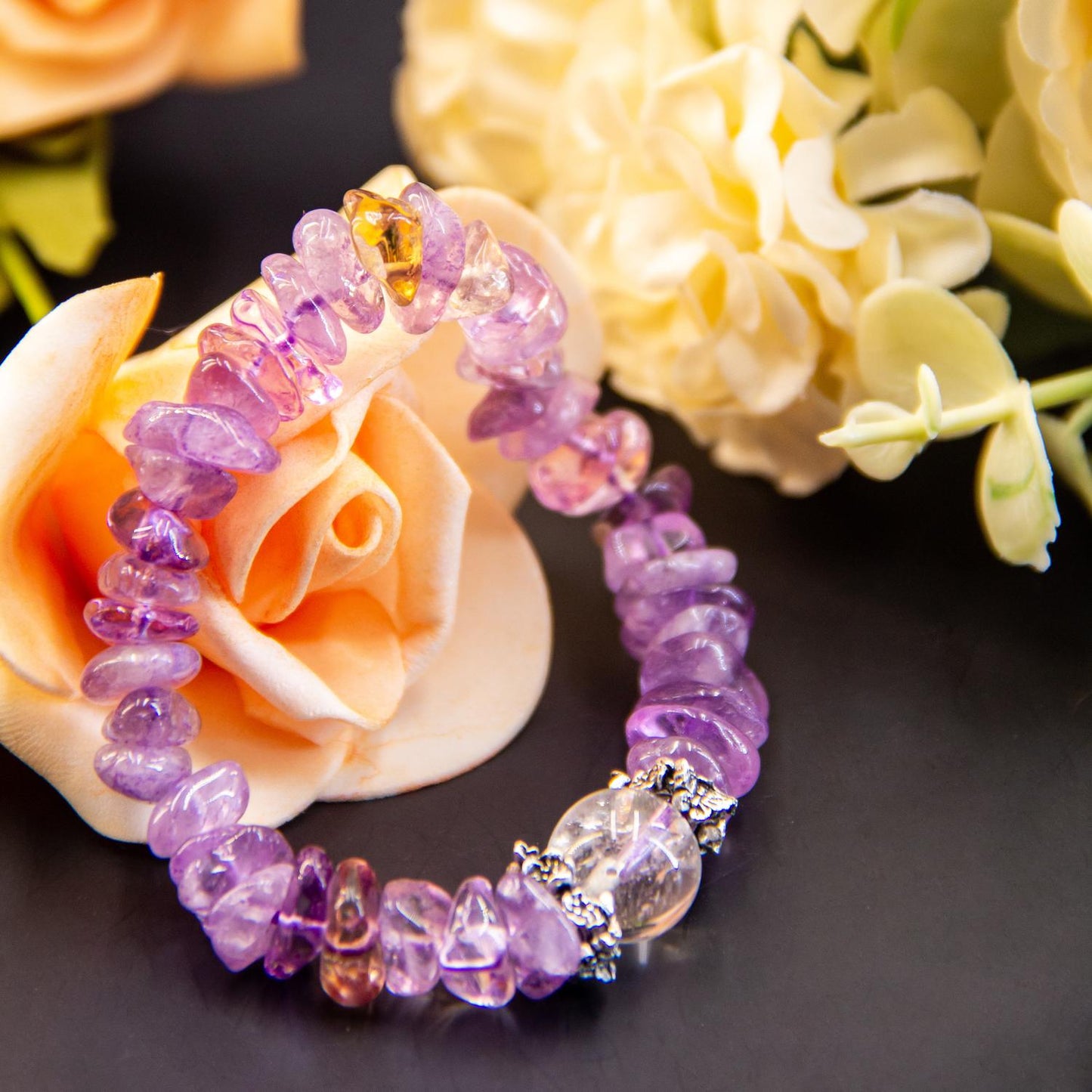 Amethyst Fragment Bracelet