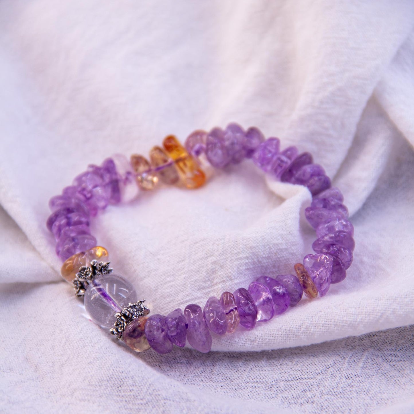 Amethyst Fragment Bracelet