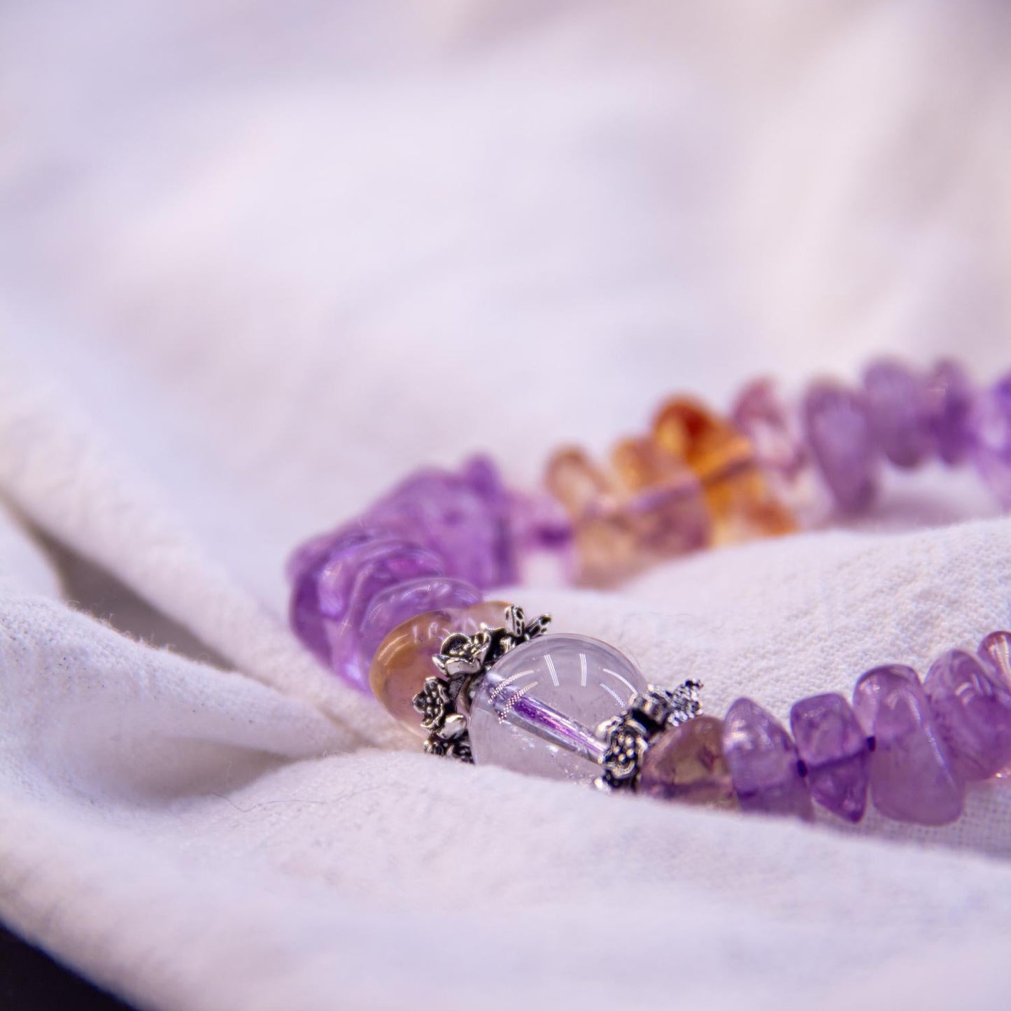 Amethyst Fragment Bracelet