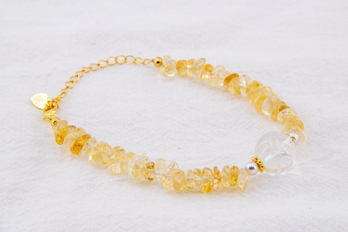 Yellow Fragment Bracelet