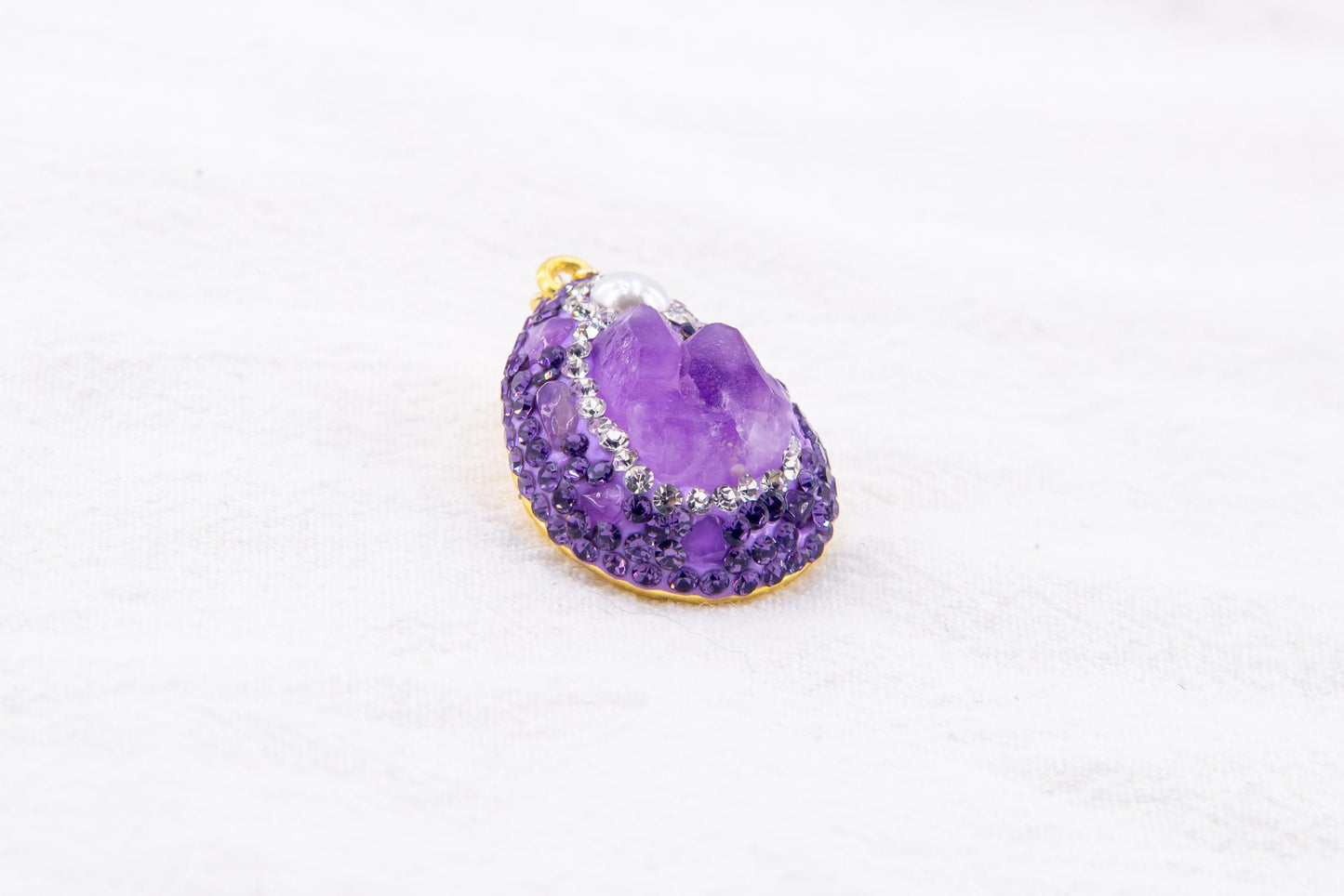 Amethyst Fantasy Pearl Pendant