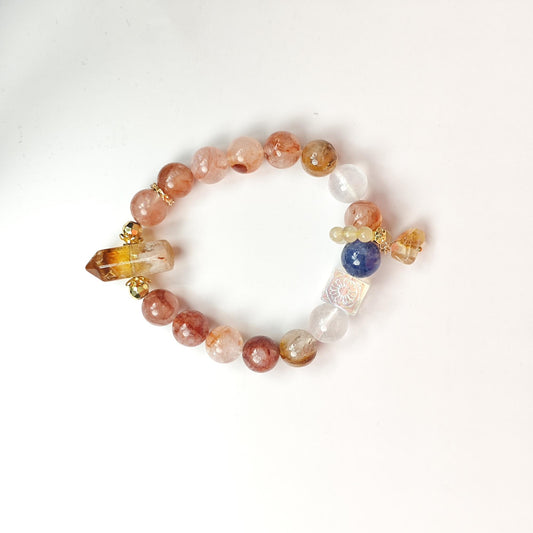 Hongri Bracelet No.18-CrystalNum