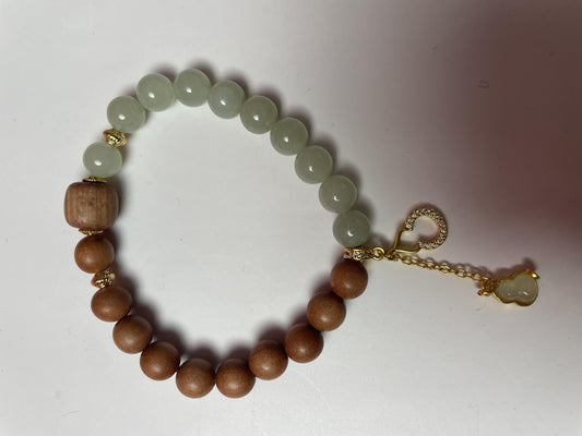 Lvsitao Bracelet No.23-CrystalNum
