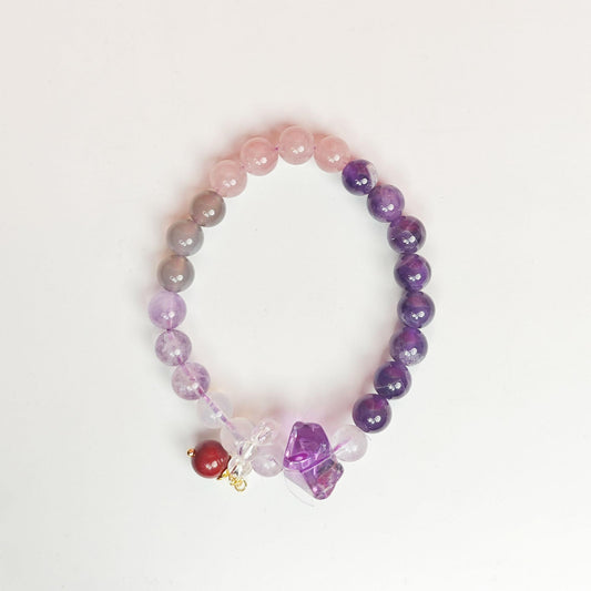 Huaying Nansao Bracelet No.42-CrystalNum