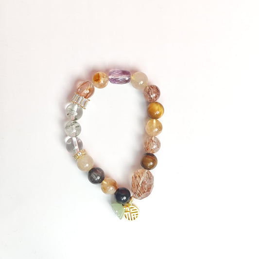 Fortune, Prosperity, Longevity, and Happiness-CrystalNum