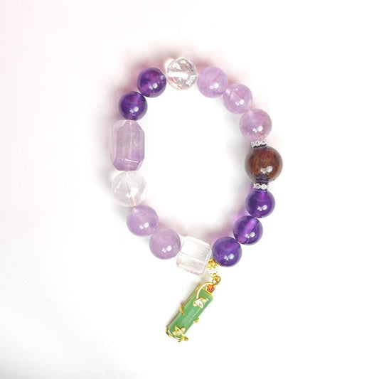Qiehua Bracelet No.81-CrystalNum