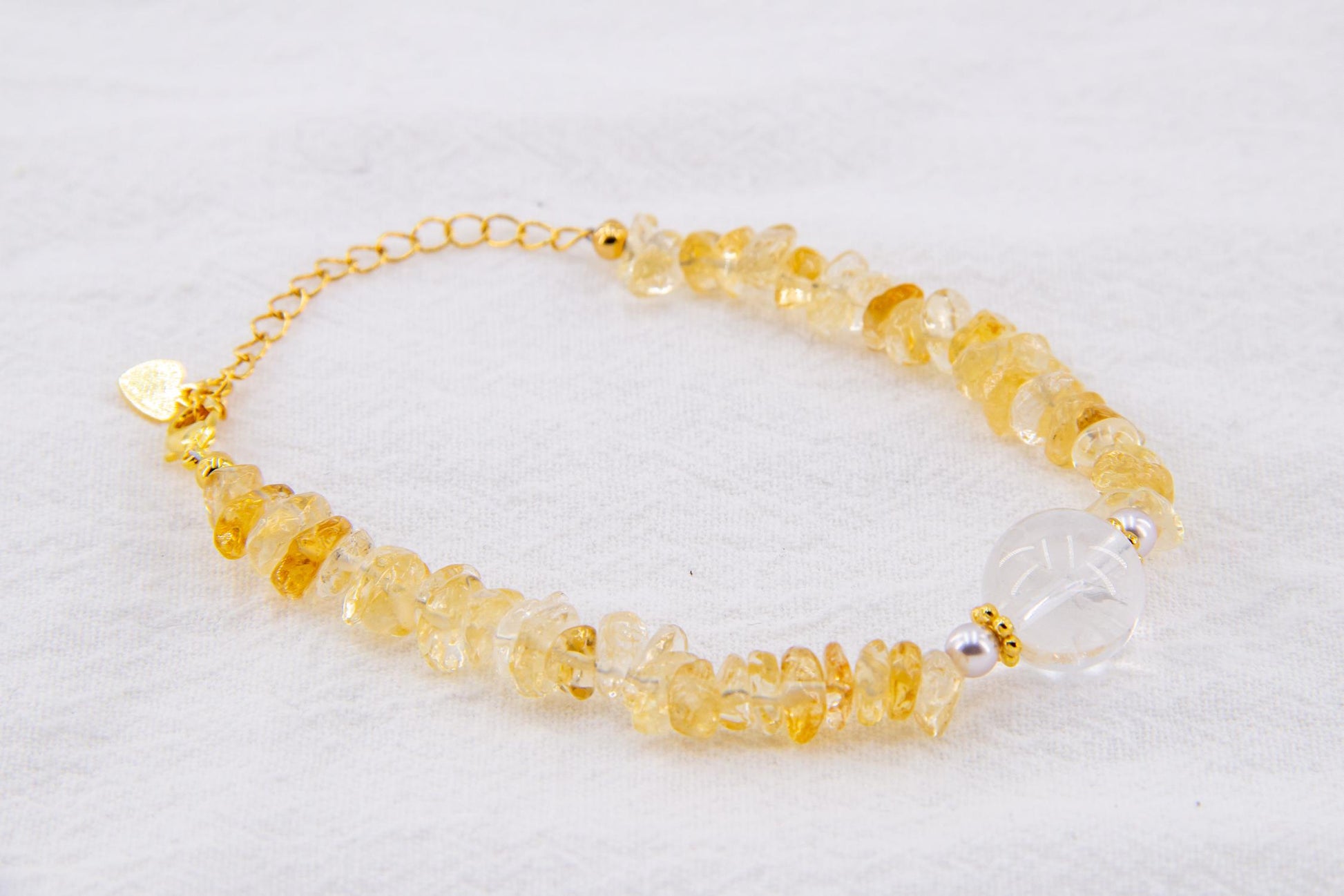 Yellow Fragment Bracelet