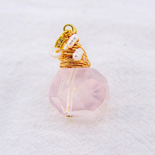 Rose Quartz Pendant